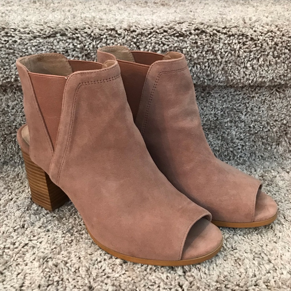 Anthropologie Opened-toed Bootie
